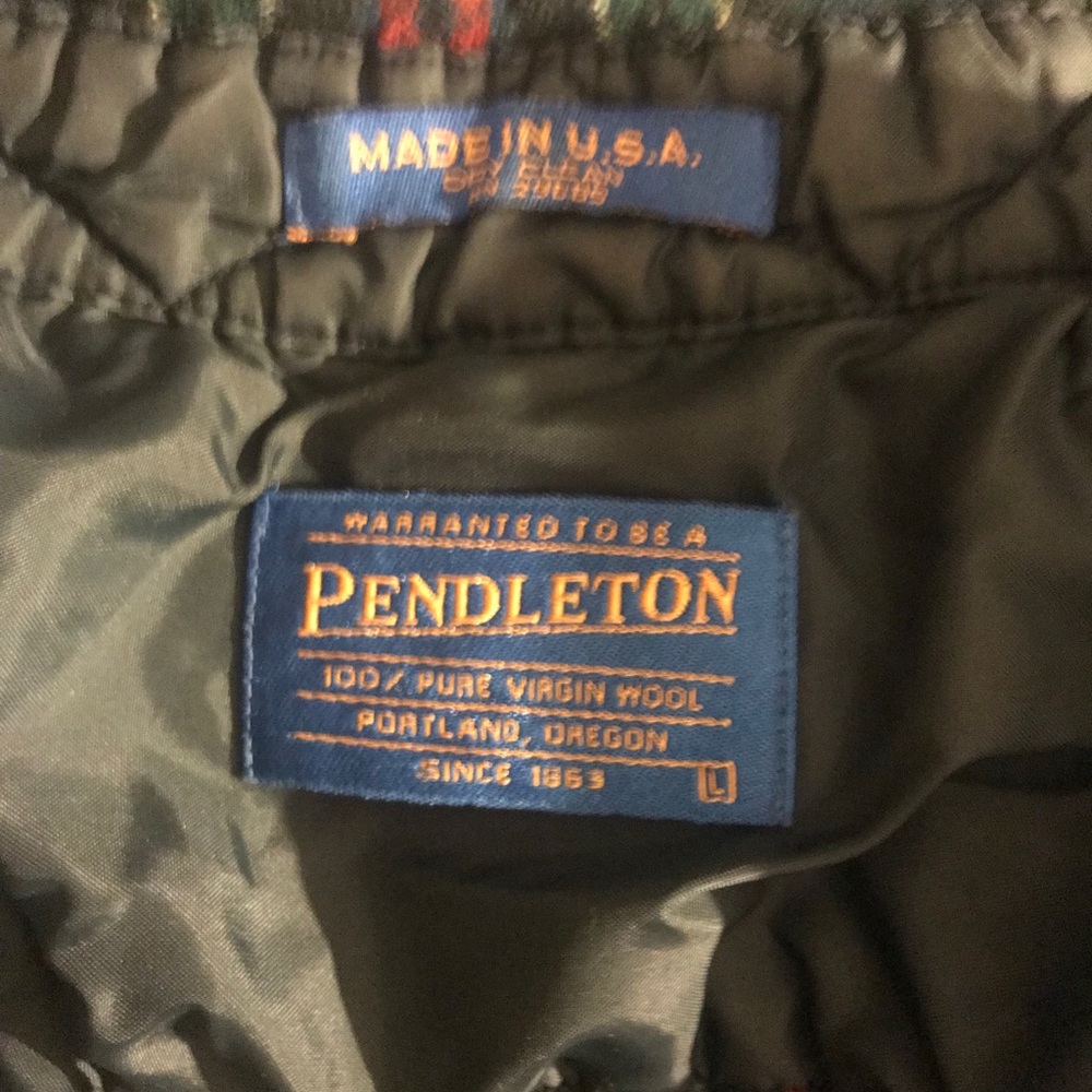 Unisex vintage Pendleton boys L/Wsmall
